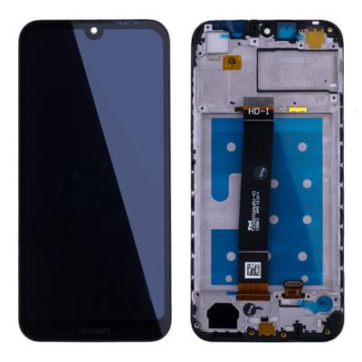 Дисплей для Huawei Y5 2019, AMN-LX9, Honor 8s, с сенсорным экраном, логотип Huawei (с рамкой, оригинал Китай, черный)
