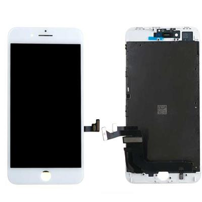Дисплей для iPhone 8+ Plus, оригинал (переклеен) (DTP-C3F (LG), белый)