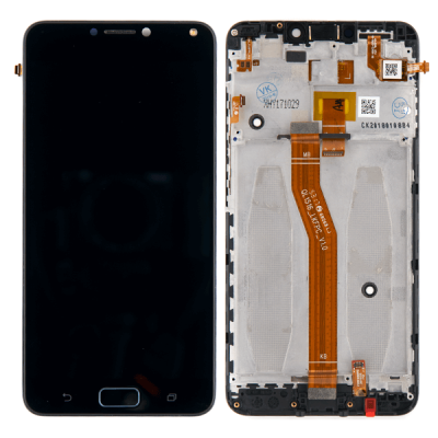 Дисплей для Asus Zenfone 4 Max Pro, ZC554KL, с сенсорным экраном, с рамкой (черный)