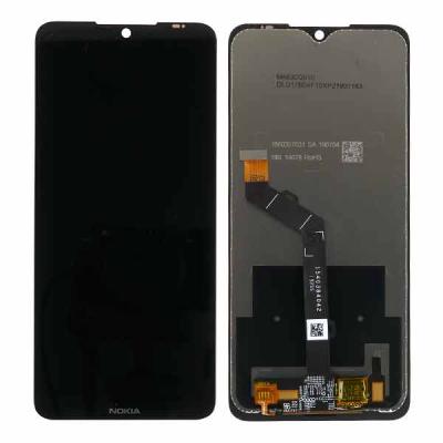 Дисплей для Nokia 7.2 TA-1198, TA-1200, с сенсорным экраном (черный)