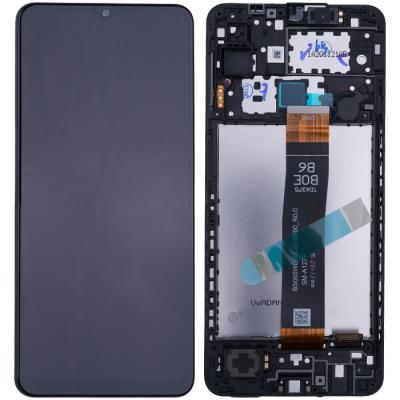 Дисплей для Samsung Galaxy A12 A127F, с рамкой, оригинал (Service Pack) - интернет-магазин запасных частей для телефонов и электроники MaxService