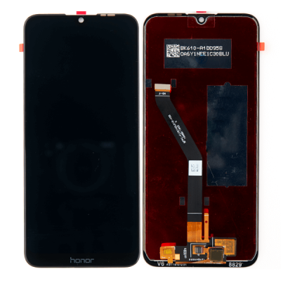 Дисплей для Honor 8A, JAT-LX1, с сенсорным экраном, логотип Honor (без рамки, оригинал Китай, черный)