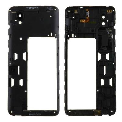 Средняя часть корпуса для Alcatel 1, 5033D, с стеклом камеры, с антеннами (оригинал (снята с нового устройства))