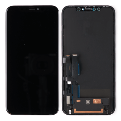 Дисплей для iPhone XR, з рамкою, оригінал (переклеєне скло) - інтернет-магазин запасних частин для телефонів та електроніки MaxService