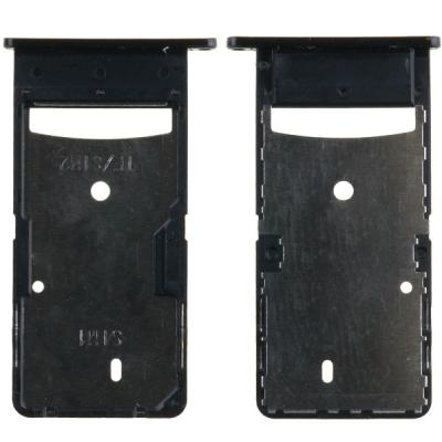 Держатель SIM карты для Blackview A80 Pro (оригинал (снят с нового устройства), черный)