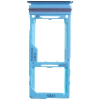 Держатель SIM карты для Samsung Galaxy A72 5G/A72/A52 A525/A526/A725/A726 (Awesome Blue)