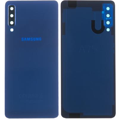 Задняя крышка для Samsung Galaxy A7 2018, A750, A750F (синяя)