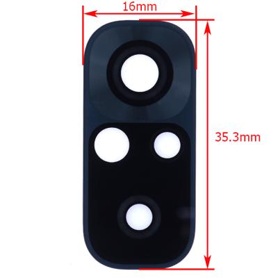 Стекло камеры для Xiaomi Redmi Note 10 4G/Note 10S (Black)