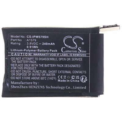 Аккумулятор Cameron Sino для Apple Watch Series 1 42mm, (Li-Polymer, 240mAh, 3.8В), #CS-IPW579SH - интернет-магазин запасных частей для телефонов и электроники MaxService
