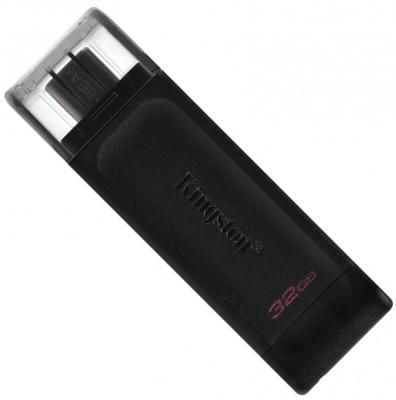 Флешка Kingston DT70, USB 3.2, USB Type-C, 32Gb (32Gb)