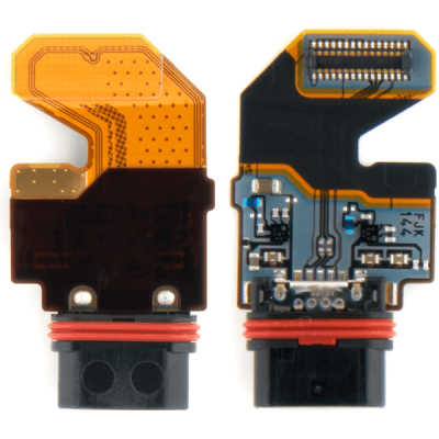 Шлейф конектора заряджання Sony Xperia Z5 Premium Dual, E6883, E6853, оригінал, 1294-2699 - інтернет-магазин запасних частин для телефонів та електроніки MaxService