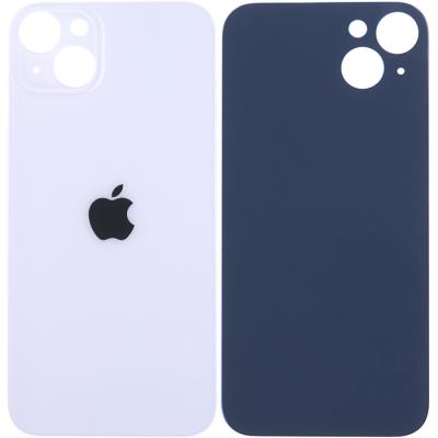 Задняя крышка для iPhone 14 Plus, большой вырез под камеру, оригинал (Starlight)