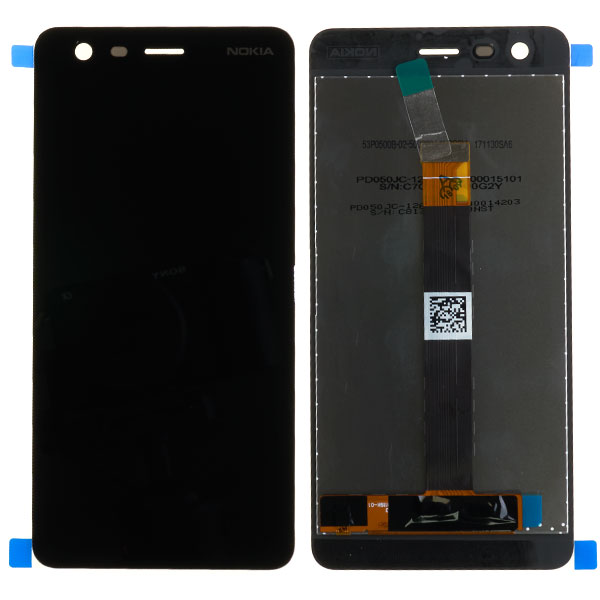 Дисплей для Nokia 2 Dual Sim, TA-1029 (оригинал, черный)