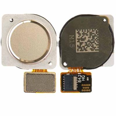 Шлейф для Honor 8A, JAT-LX1, с сканеком отпечатка пальцев, оригинал (Gold)