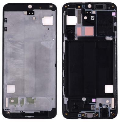 Рамка крепления дисплея для Samsung Galaxy A40 2019 A405F, (5,9") (оригинал (с разборки), Black)