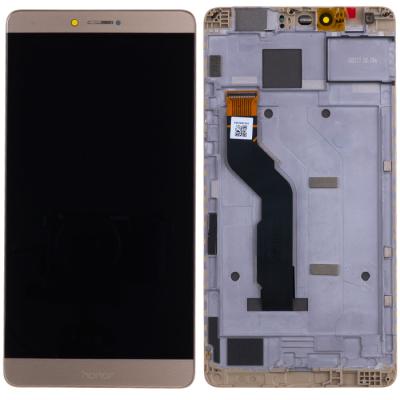 Дисплей для Honor Note 8 , EDI-AL10, с сенсорным экраном (с рамкой, Super Amoled (оригинал Китай), золотой)