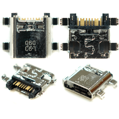 Коннектор | разъем зарядки для Samsung Galaxy J7 2016, Galaxy J7 2016 J710, Galaxy Ace 3 Duos S7272 - интернет-магазин запасных частей для телефонов и электроники MaxService