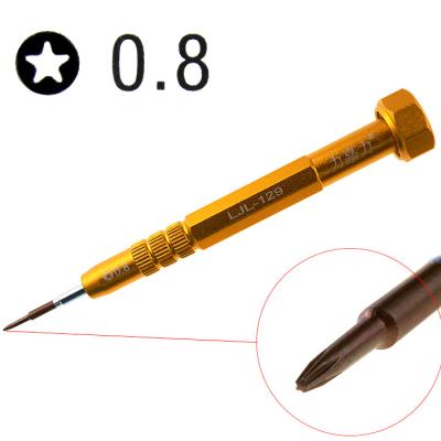 Отвертка звездочка LJL-129, 0,8 мм, 25 мм - интернет-магазин запасных частей для телефонов и электроники MaxService