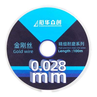 Струна сепараторна XHZC, 0.028 мм, 100 м - інтернет-магазин запасних частин для телефонів та електроніки MaxService