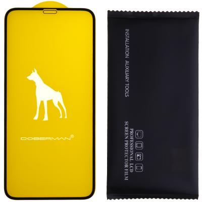 Захисне скло Doberman iPhone X/Xs/11 Pro, 2.5D, 0.26мм (клей по всій площині) - інтернет-магазин запасних частин для телефонів та електроніки MaxService
