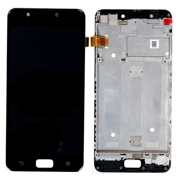 Дисплей для Asus Zenfone 4 Max X00HD, ZC520KL, с сенсорным экраном, с рамкой (черный)