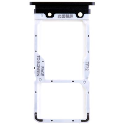 Держатель SIM карты для Xiaomi Mi 9 Lite M1904F3BG (оригинал, Onyx Grey)