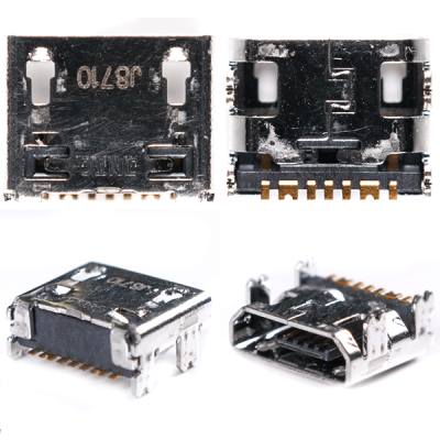 Коннектор (разъем) зарядки для Samsung Galaxy J1 mini Duos, 7 pin, micro-USB - интернет-магазин запасных частей для телефонов и электроники MaxService