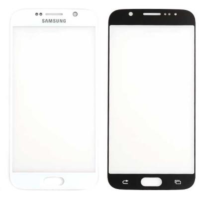 Стекло экрана под переклейку для Samsung Galaxy S6 G920F, (5,1") (белое)