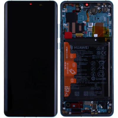 Дисплей для Huawei P30 Pro (Service Original, Aurora Blue)