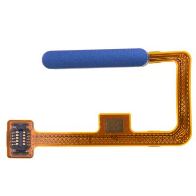 Кнопка включения для Xiaomi Mi 11 Lite 5G/Mi11 4G, без сканера, копия (Blue)