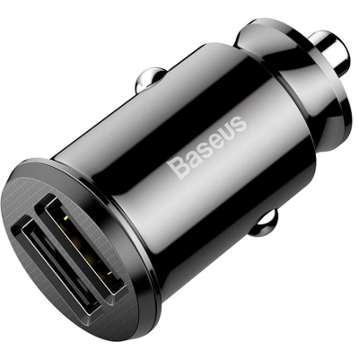 Автомобільний зарядний пристрій Baseus Grain Car Charger, USB-A, 5 Вт, 3.1 А, CCALL-ML01 - інтернет-магазин запасних частин для телефонів та електроніки MaxService