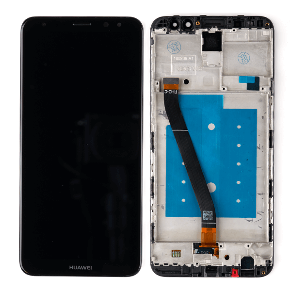 Дисплей для Huawei Mate 10 Lite, RNE-L21, Nova 2i, RNE-L01, Honor 9i, LLD-AL20, с сенсорным экраном, (с рамкой, черный)