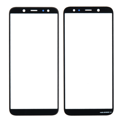 Стекло экрана под переклейку для Samsung Galaxy A6 2018 A600F, (5,6") (черный)