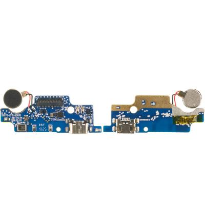 Нижняя плата для TP-Link Neffos C9s TP7061A, с коннектором зарядки и микрофоном (оригинал (с разборки))