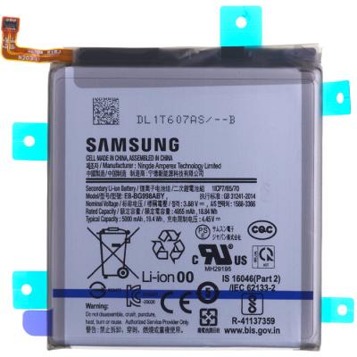 Аккумулятор EB-BG998ABY для Samsung Galaxy S21 Ultra 5G G998 (Li-ion 5000mAh 3.88В) Service оригинал - интернет-магазин запасных частей для телефонов и электроники MaxService
