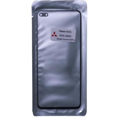 Стекло дисплея для Huawei Honor V30 Pro OXF-AN10, с OCA пленкой - интернет-магазин запасных частей для телефонов и электроники MaxService