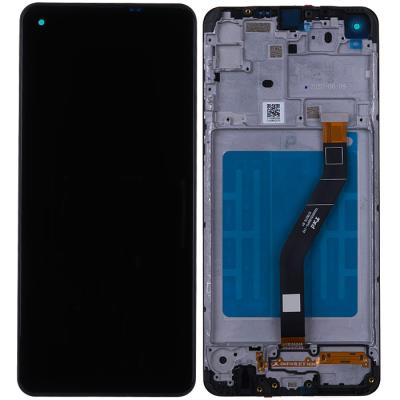 Дисплей для Samsung Galaxy A21 2020 A215, с сенсорным экраном (с рамкой Service pack Original)