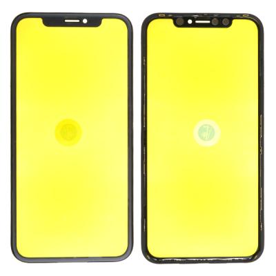 Стекло экрана под переклейку iPhone XR (1:1 оригинал, черное) Стекло экрана под переклейку iPhone XR (1:1 оригинал, черное)