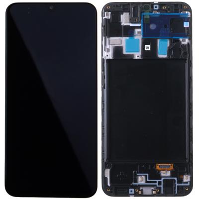 Дисплей для Samsung Galaxy A20 A205, с рамкой, оригинал (Service Pack) - интернет-магазин запасных частей для телефонов и электроники MaxService
