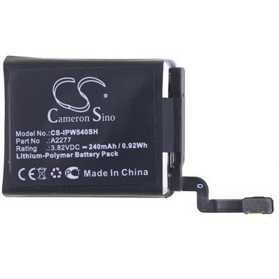 Аккумулятор A2277 Cameron Sino для Apple Watch Series 5 40mm, (Li-Polymer, 240mAh, 3.82В) - интернет-магазин запасных частей для телефонов и электроники MaxService
