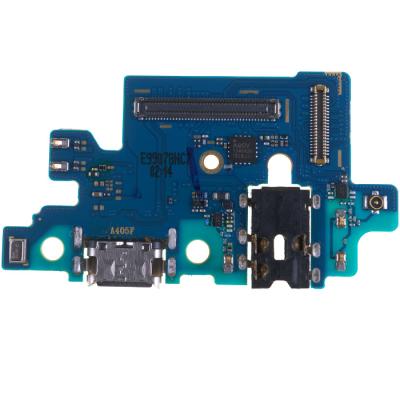 Нижняя плата для Samsung Galaxy A40 A405 коннектора зарядки, оригинал, восстановлена - интернет-магазин запасных частей для телефонов и электроники MaxService