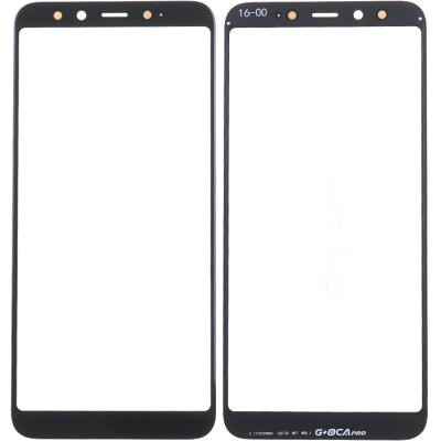 Стекло дисплея для Xiaomi Mi A2/6X, с OCA пленкой (Black)