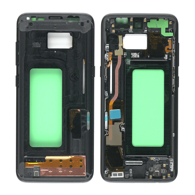 Рамка крепления дисплея для Samsung Galaxy S8 G950 (новая, Midnight Black)