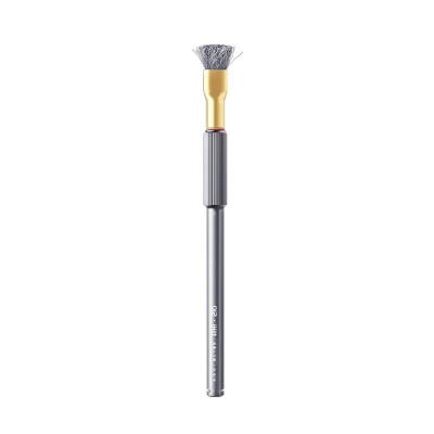 Щетка QianLi 012 iHilt Low Gravity Center Steel / Fur Brush для очистки (стальная)