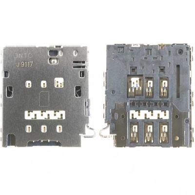 Коннектор SIM-карты для Samsung Galaxy S6 Edge G925F, Galaxy A6 2018 A600F, Galaxy J3 2017 J330, Gal - интернет-магазин запасных частей для телефонов и электроники MaxService