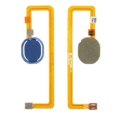 Сканер отпечатка пальцев для Samsung Galaxy A10s 2019, A107, со шлейфом (Blue)