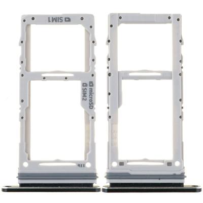 Держатель SIM карты для Samsung Galaxy Note 10+ Plus, N975, N975F (черный)