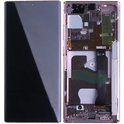 Дисплей для Samsung Galaxy Note 20 Ultra N985, с рамкой, оригинал (Service Pack) - интернет-магазин запасных частей для телефонов и электроники MaxService