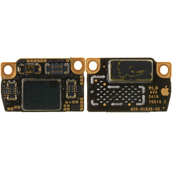 Шлейф коннектора зарядки для Apple iPhone 11 Pro, с микрофоном и платой зарядки, 821-02140-06 (плата зарядки)
