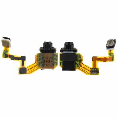 Шлейф для Sony Xperia Z5 Dual, E6683, Xperia Z5, E6603 наушников (Handsfree), с коннектором наушнико - интернет-магазин запасных частей для телефонов и электроники MaxService